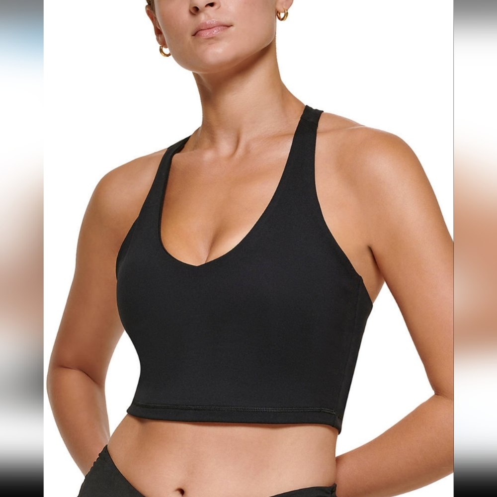 Super Soft Compression Racerback Bra - Picture 2 of 6